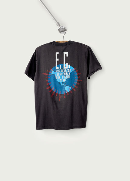 1990 Vintage Eric Clapton World Tour T-Shirt | Ellie Mae Studios