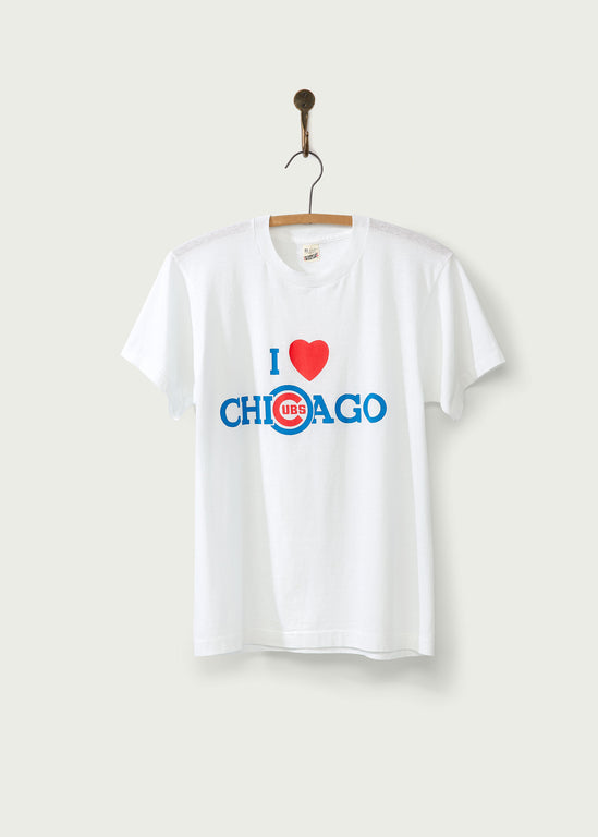 Vintage Chicago Cubs Pink Tee Shirt