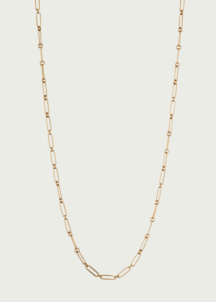 14K Gold 20 2.5mm Beaded Ball Stanley Chain